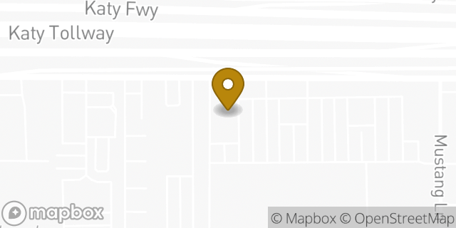 Map showing the location of Subway in Houston, TX 77024