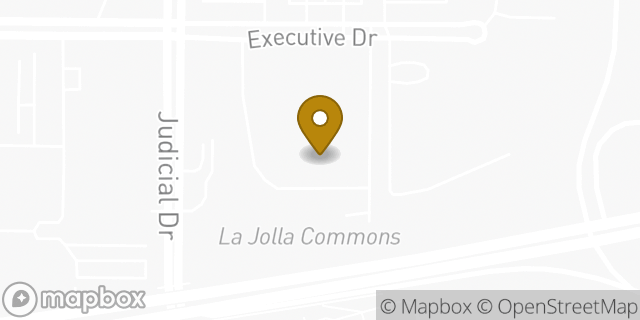 Map showing the location of Amazon Locker - Josie in San Diego, CA 92121