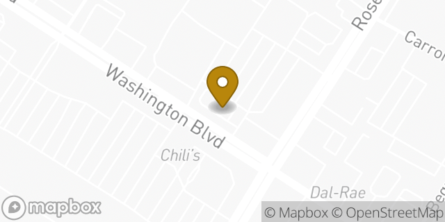 Map showing the location of McDonald's in Pico Rivera, CA 90660