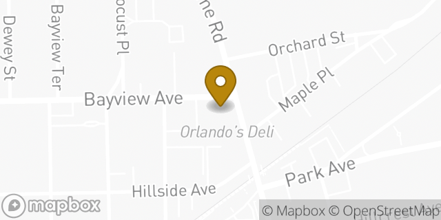 Map showing the location of Starbucks in Manhasset, NY 11030
