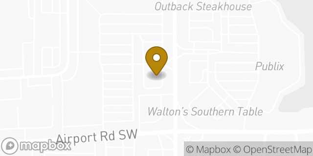 Map showing the location of McDonald's in Huntsville, AL 35802