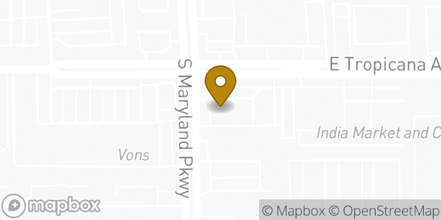 Map showing the location of Amazon Locker - Soapstone in Las Vegas, NV 89119