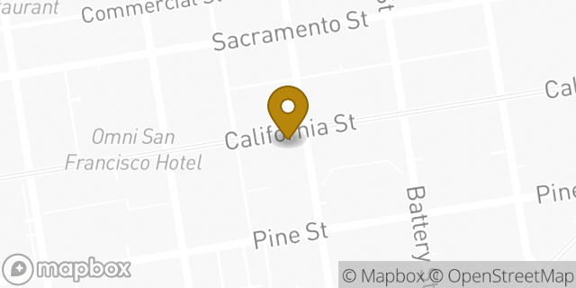 Map showing the location of Chase Bank in San Francisco, CA 94104
