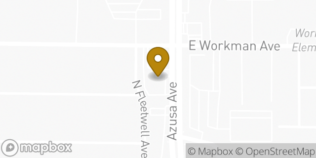 Map showing the location of Amazon Locker - Tassel in West Covina, CA 91791