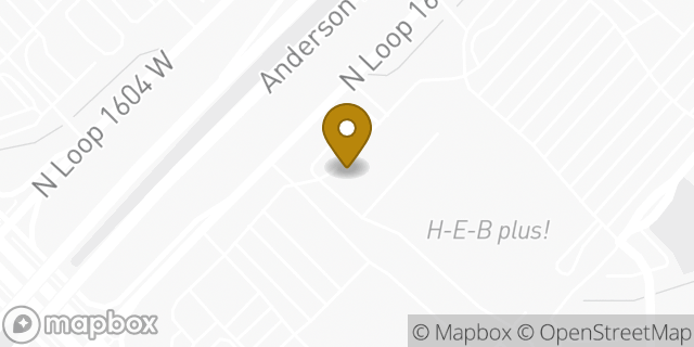 Map showing the location of HOTWORX in San Antonio, TX 78249