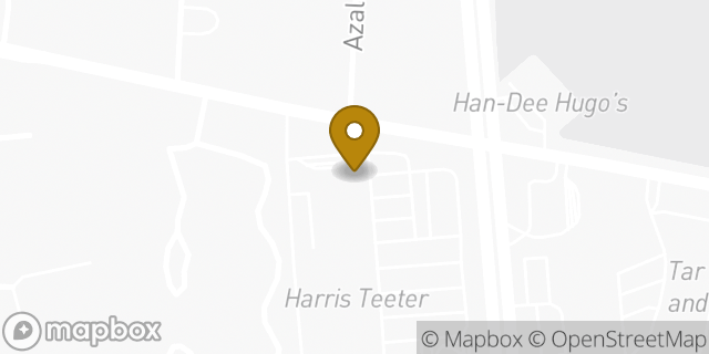 Map showing the location of Walgreens in Raleigh, NC 27613
