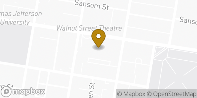 Map showing the location of Jefferson Neurological Surgery Associates in Philadelphia, PA 19107