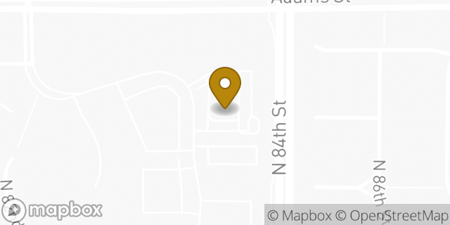 Map showing the location of Subway in Lincoln, NE 68507