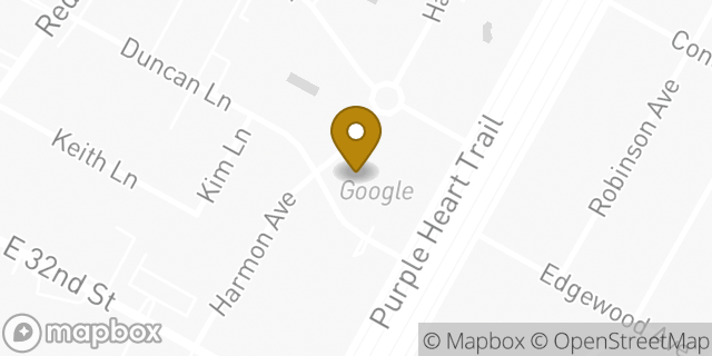 Map showing the location of WeWork in Austin, TX 78705