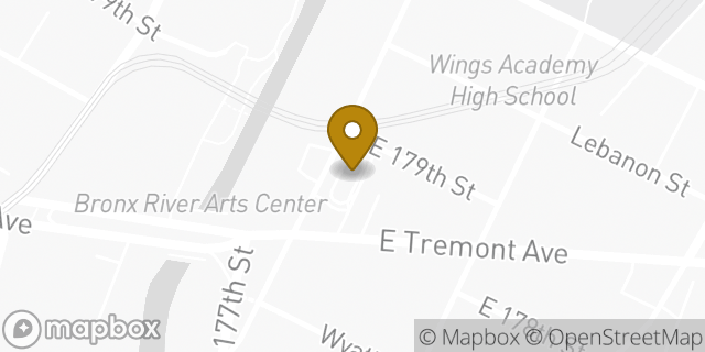 Map showing the location of McDonald's in Bronx, NY 10460