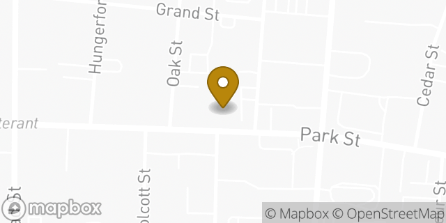 Map showing the location of Amazon Locker - Tizian in Hartford, CT 06106