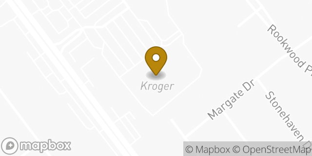 Map showing the location of Kroger in Lexington, KY 40505