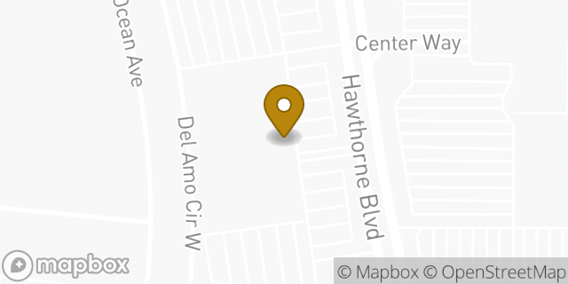 Map showing the location of Staples in Torrance, CA 90503