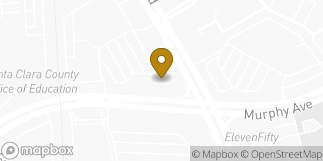 Map showing the location of Subway in San Jose, CA 95131