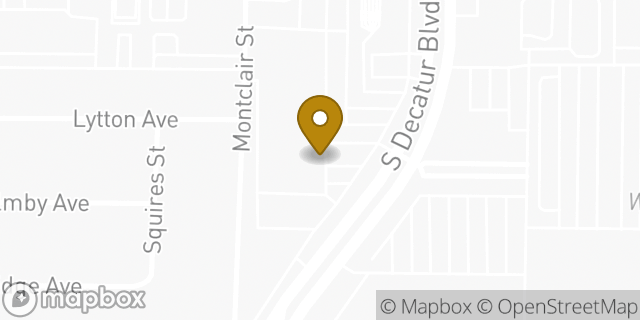 Map showing the location of Aldi in Las Vegas, NV 89102