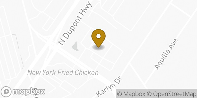 Map showing the location of Amazon Locker - Gastone in New Castle, DE 19720