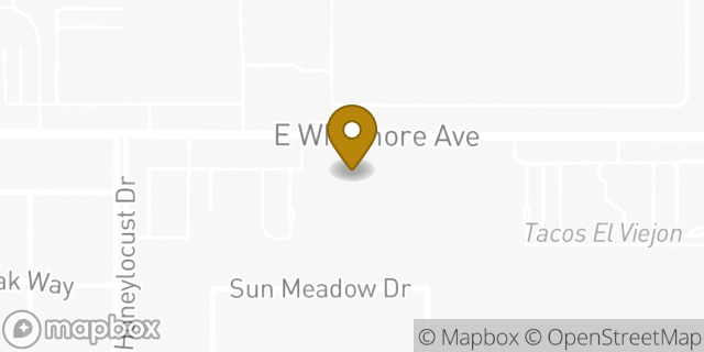 Map showing the location of Whitmore in Ceres, CA 95307