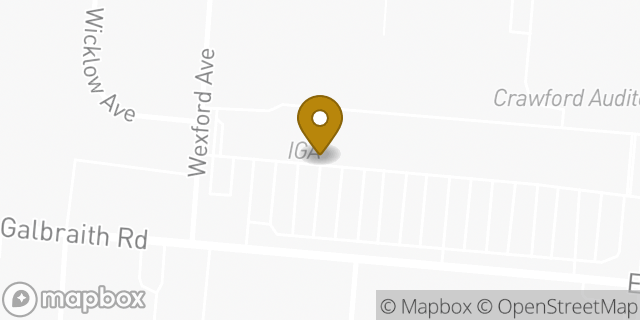 Map showing the location of Amazon Locker - Biewer in Cincinnati, OH 45236