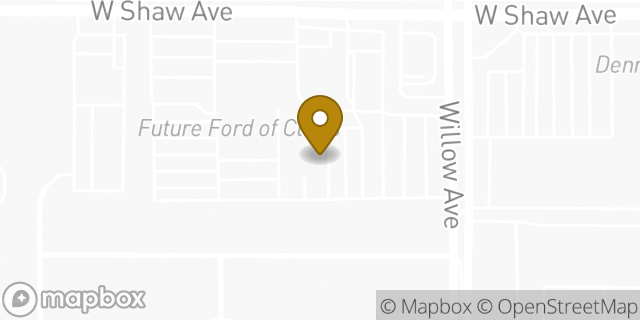 Map showing the location of Enterprise Rent-A-Car in Clovis, CA 93612