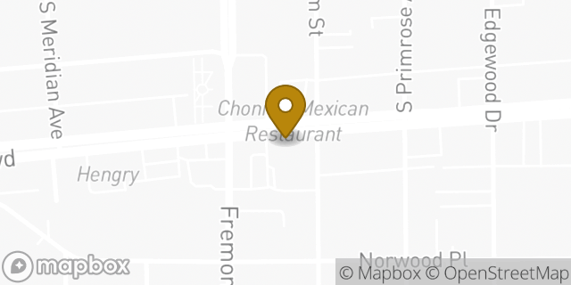 Map showing the location of CVS Pharmacy in Alhambra, CA 91803