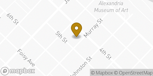 Map showing the location of Chase Bank in Alexandria, LA 71301