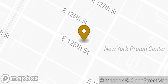 Map showing the location of Foot Locker in New York, NY 10035