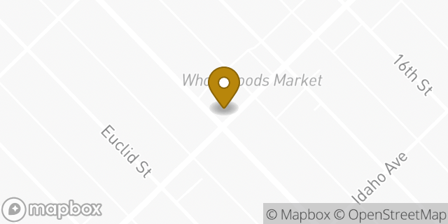 Map showing the location of Peet's Coffee in Santa Monica, CA 90403