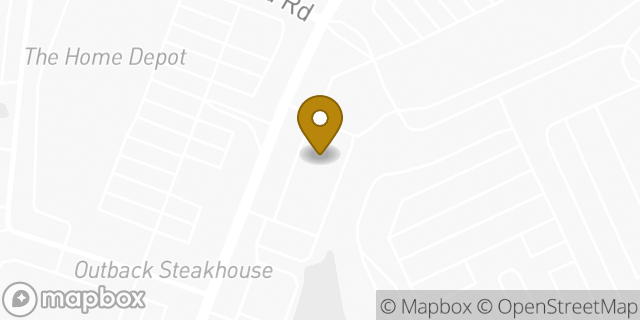 Map showing the location of AutoZone Auto Parts in Nashville, TN 37115