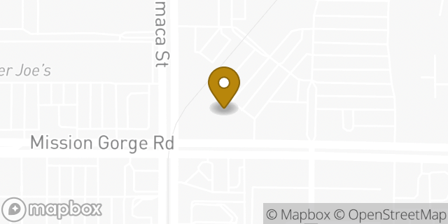 Map showing the location of Olive Garden in Santee, CA 92071