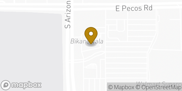 Map showing the location of The UPS Store in Chandler, AZ 85286