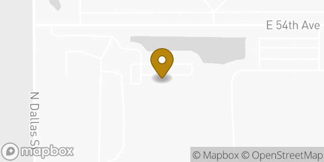 Map showing the location of Kroger Mountain View Foods in Denver, CO 80239