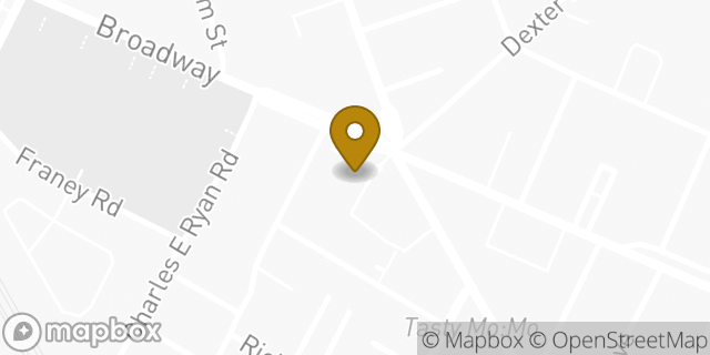 Map showing the location of Dunkin' in Somerville, MA 02145