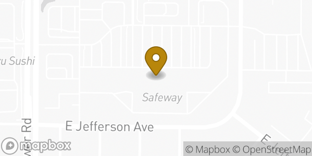 Map showing the location of Coinstar in Aurora, CO 80013