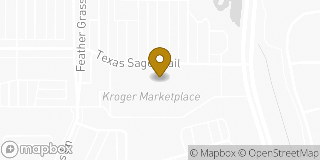 Map showing the location of Kroger Pharmacy in Fort Worth, TX 76177