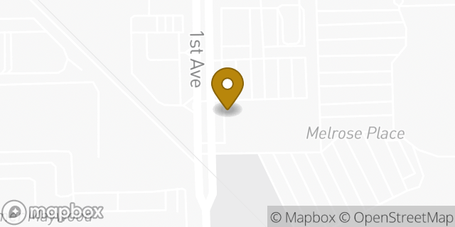 Map showing the location of Subway in Melrose Park, IL 60160