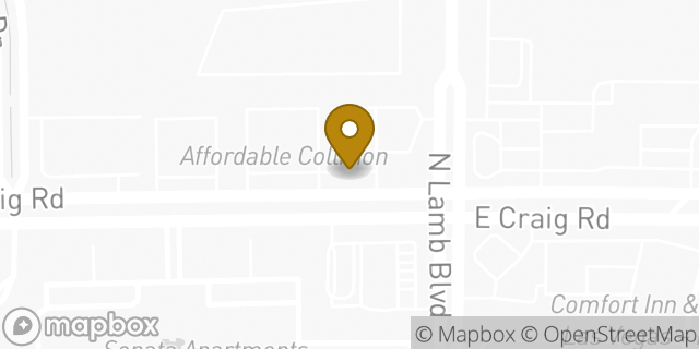 Map showing the location of 7-Eleven in North Las Vegas, NV 89030