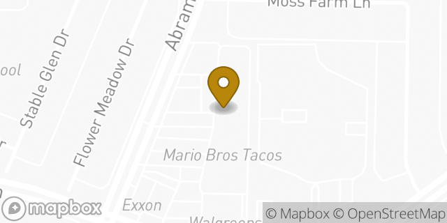 Map showing the location of Subway in Dallas, TX 75243