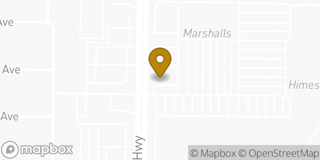 Map showing the location of Dunkin' in Tampa, FL 33611