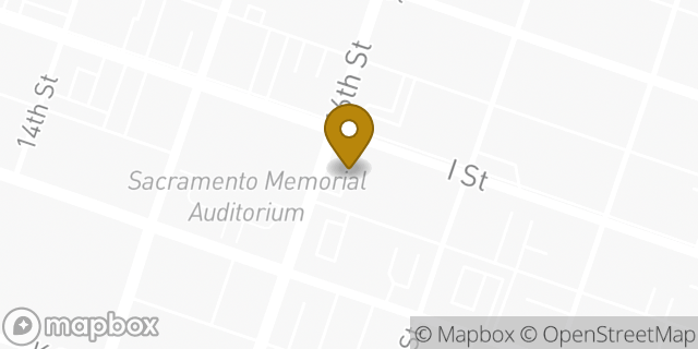 Map showing the location of Budget Car Rental in Sacramento, CA 95814