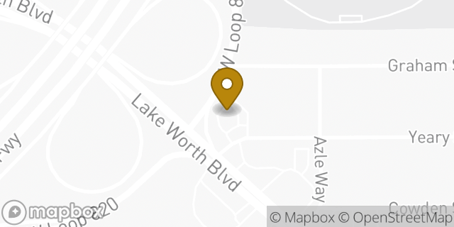 Map showing the location of Lake Worth & Loop 820 in Lake Worth, TX 76135