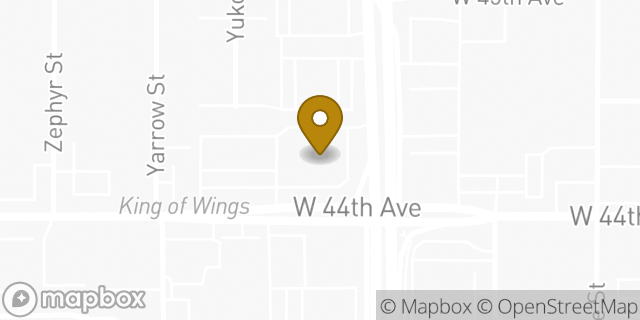 Map showing the location of ATM Walgreens in Wheat Ridge, CO 80033