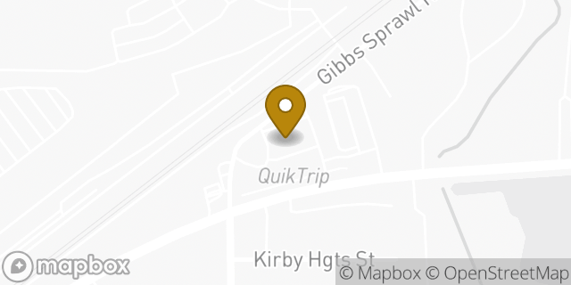 Map showing the location of QuikTrip in Kirby, TX 78219