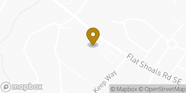 Map showing the location of Amazon Locker - Ornela in Atlanta, GA 30316