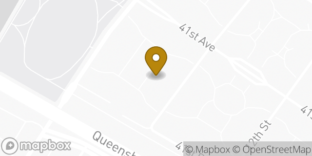 Map showing the location of Amazon Locker - Mizzen in Long Island City, NY 11101