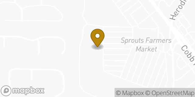 Map showing the location of Marshalls in Smyrna, GA 30080