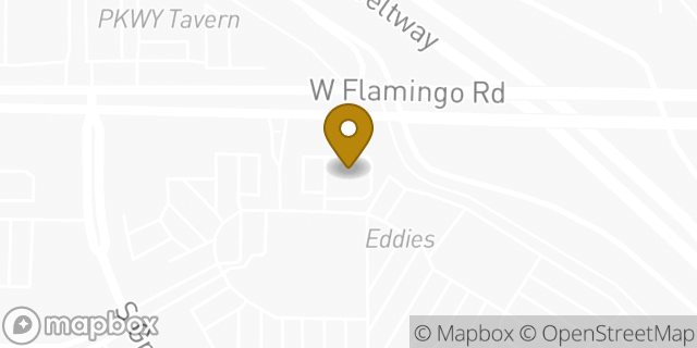 Map showing the location of Starbucks in Las Vegas, NV 89147