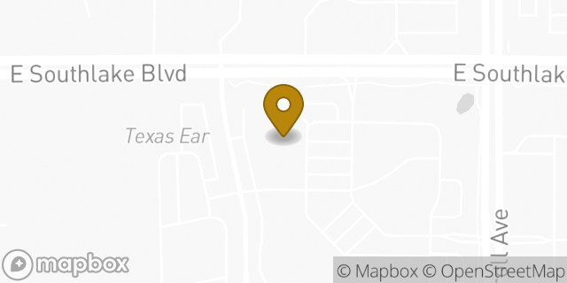 Map showing the location of REI in Southlake, TX 76092