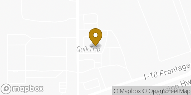 Map showing the location of QuikTrip in San Antonio, TX