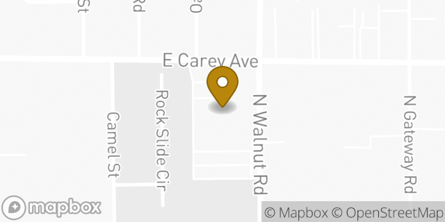 Map showing the location of The Church of Jesus Christ of Latter-day Saints in Las Vegas, NV 89115