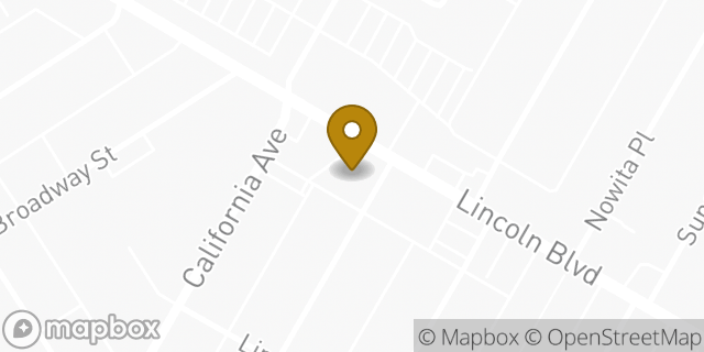Map showing the location of Chase in Venice, CA 90291